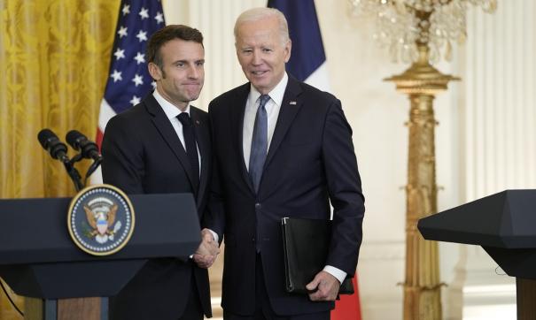Президенты США и Франции