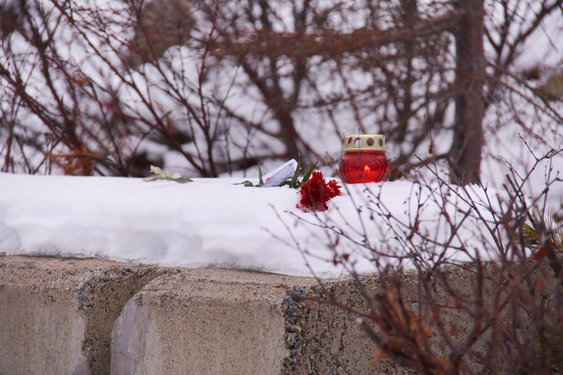 Покойный родственник все это время лежит в транспортировочном гробу.