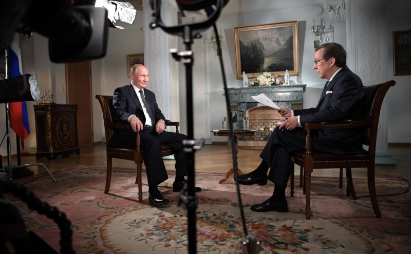 Путин дал интервью
