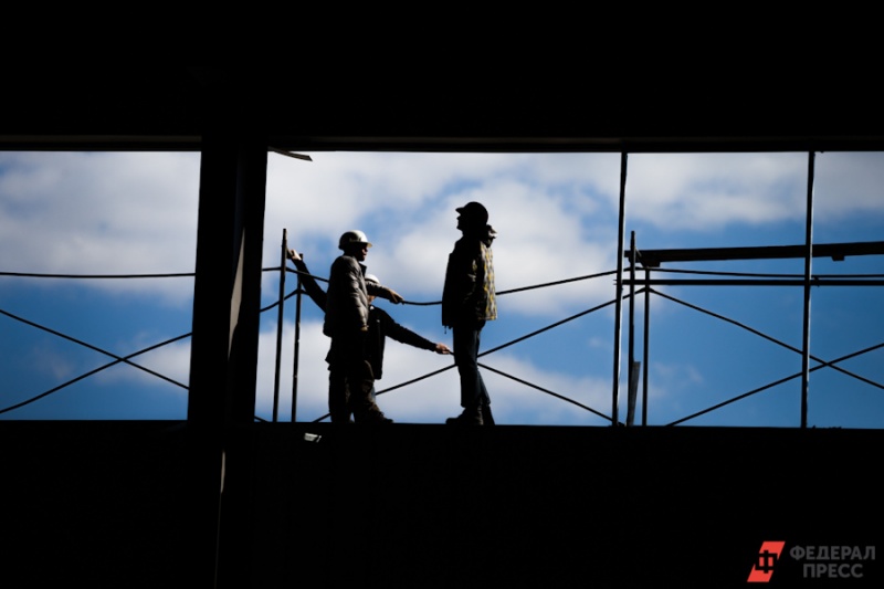 Стройка резиденции Путина