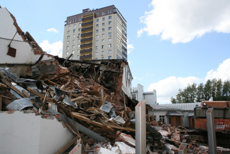 Попытка снести здание вызвала в Новосибирске большой резонанс