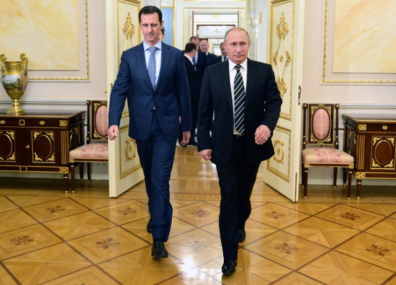 Асад направил Путину соболезнования в связи с крушением Ил-20