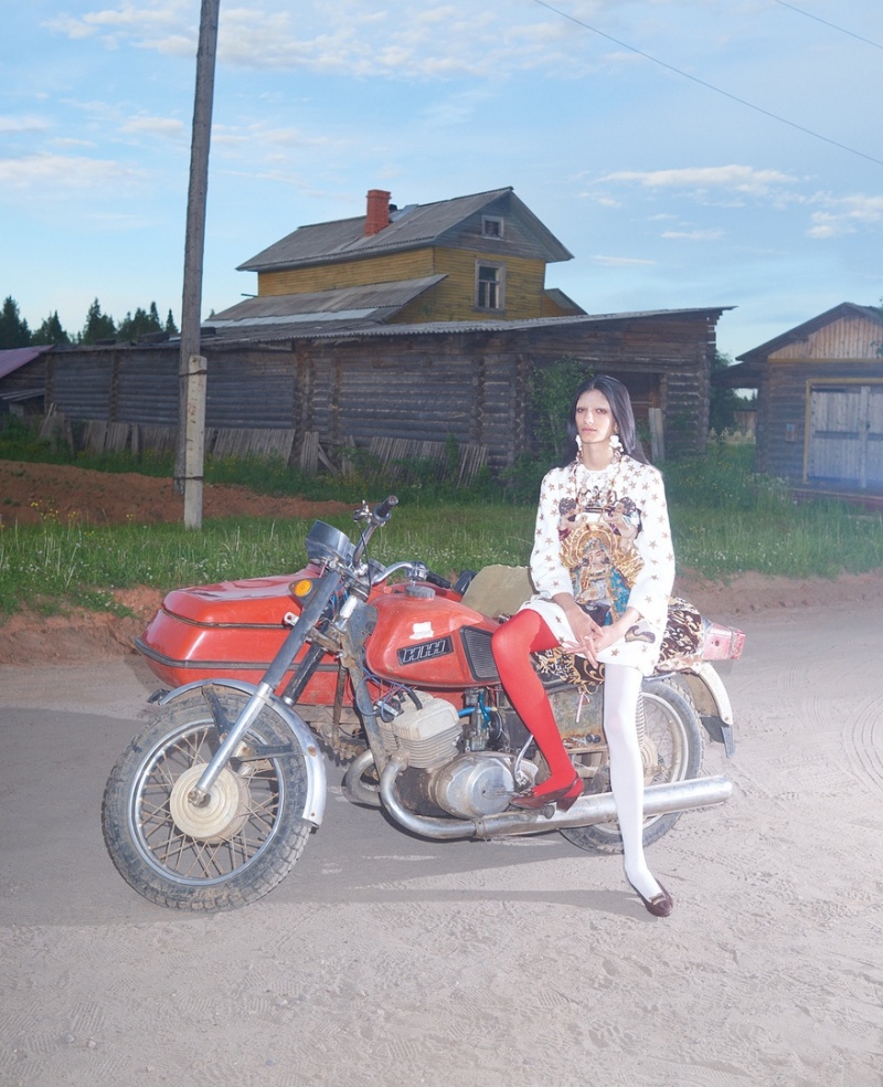 Сельский мотоцикл