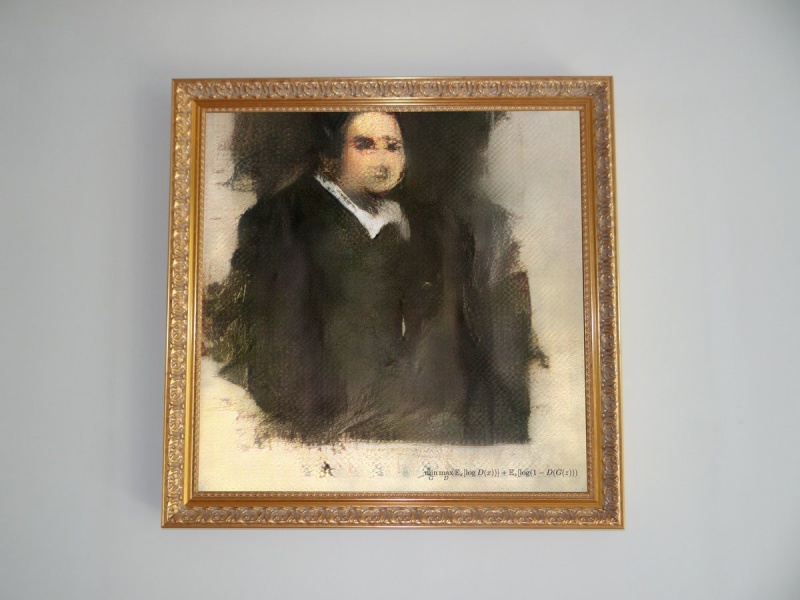 На аукционе Christieʼs впервые продали картину, написанную искусственным интеллектом