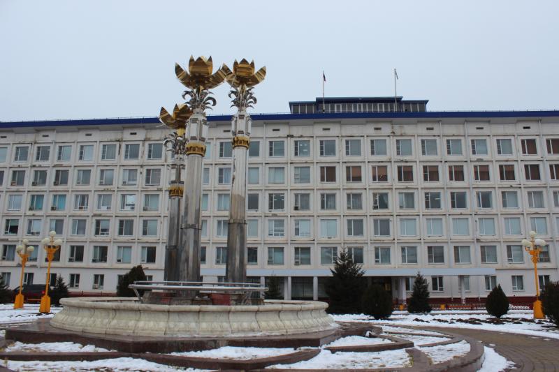 Здание правительства республики Калмыкия