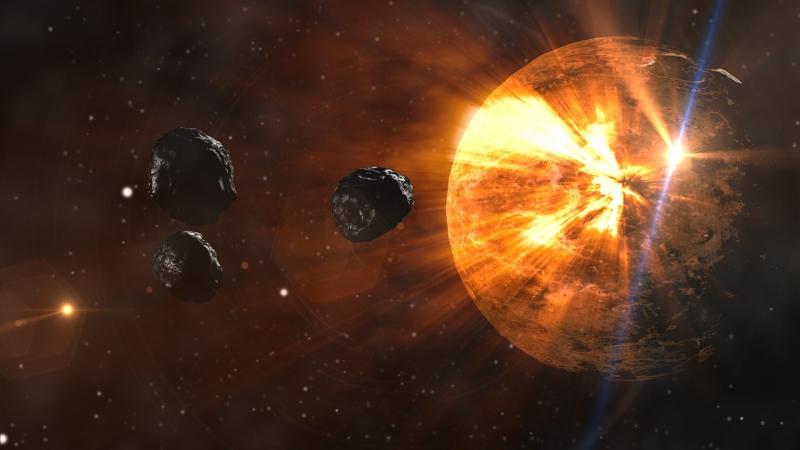 До конца света осталось 9 дней. Крупный астероид уже приблизился к земле.