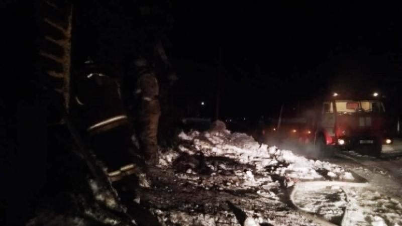 В Зауралье в пожаре сгорели трое детей и женщина