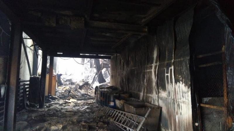 После крупного пожара на заводе в Оребуржье завели дело