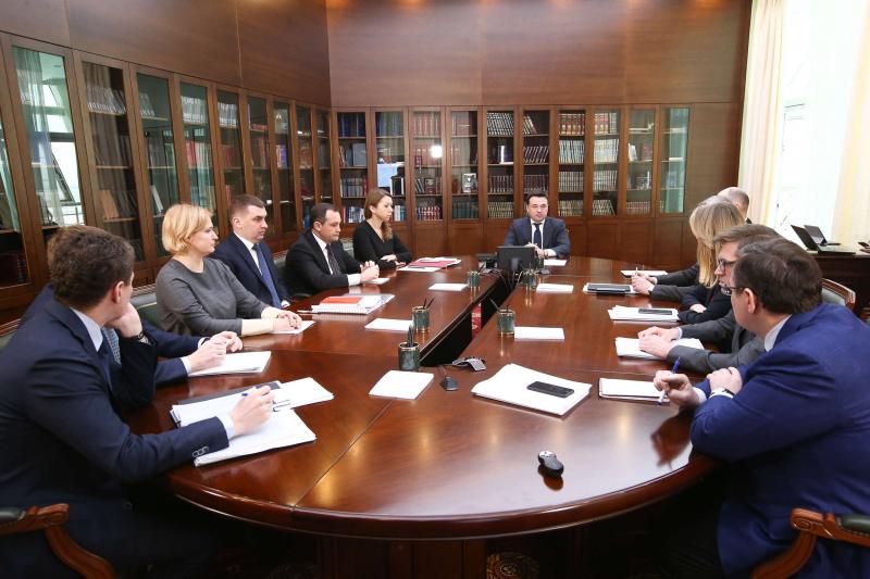 Воробьев провел совещание с зампредами правительства Московской области