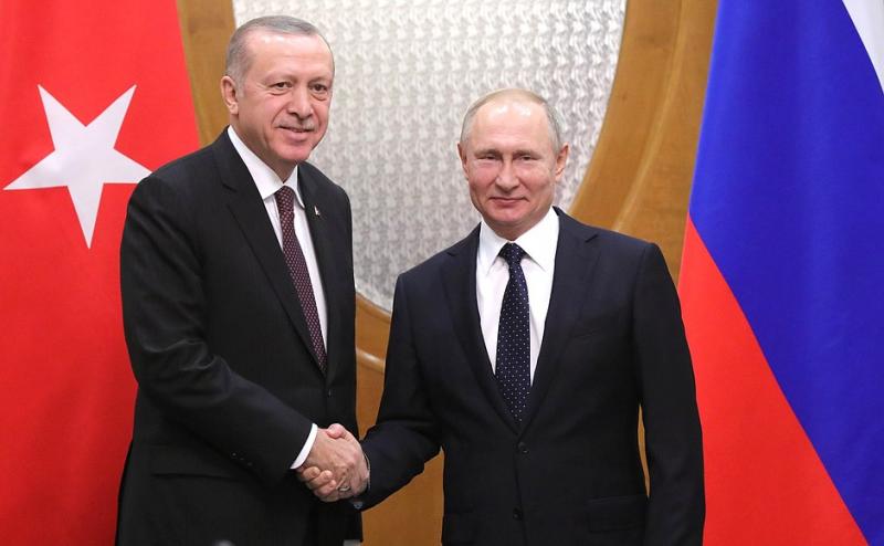 Путин увидел в Эрдогане союзника по решению сирийской проблемы