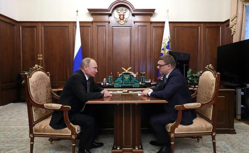 Путин встретился с врио губернатора Челябинской области