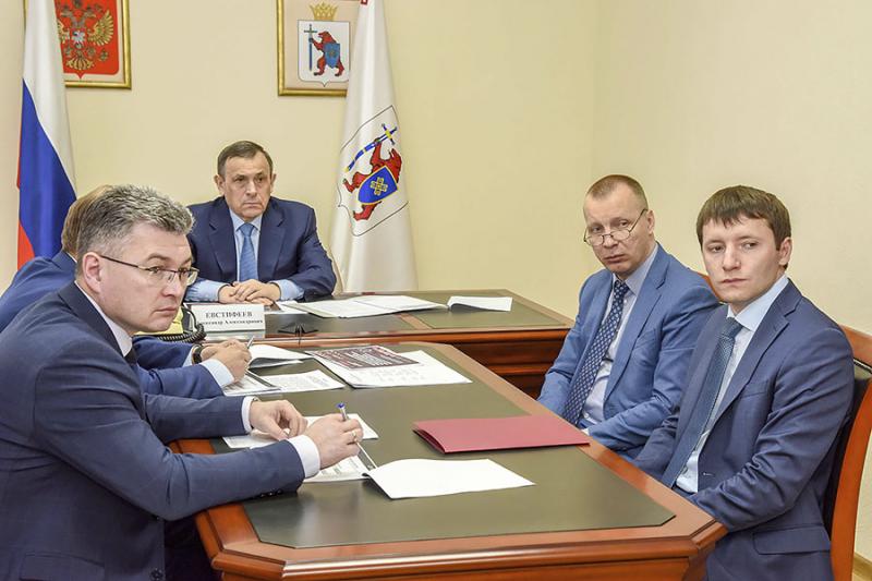 Глава Марий Эл Александр Евстифеев принял участие во Всероссийском селекторном совещании