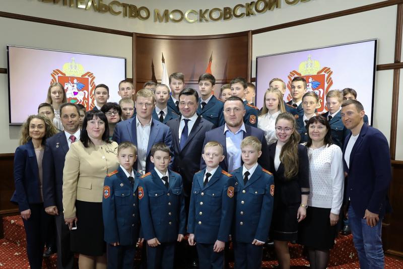 Кадеты встретились с губернатором Московской области