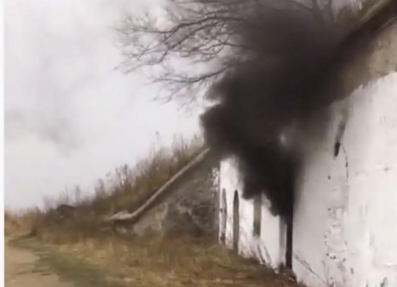 Во Владивостоке горел культурный объект федерального значения