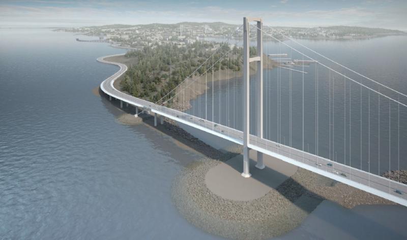 Владимир Путин одобрил идею строительства нового моста на остров Русский