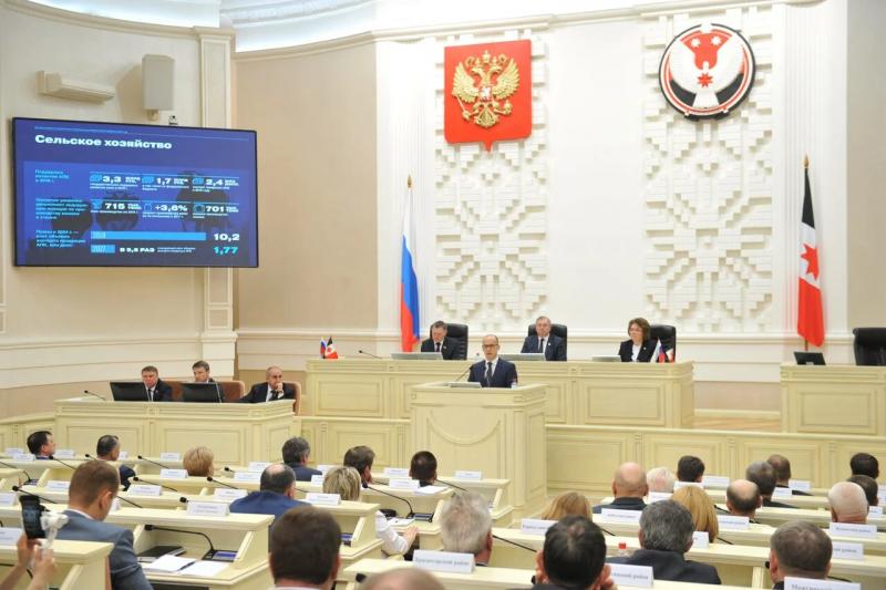 Бречалов выступил на сессии Госсовета