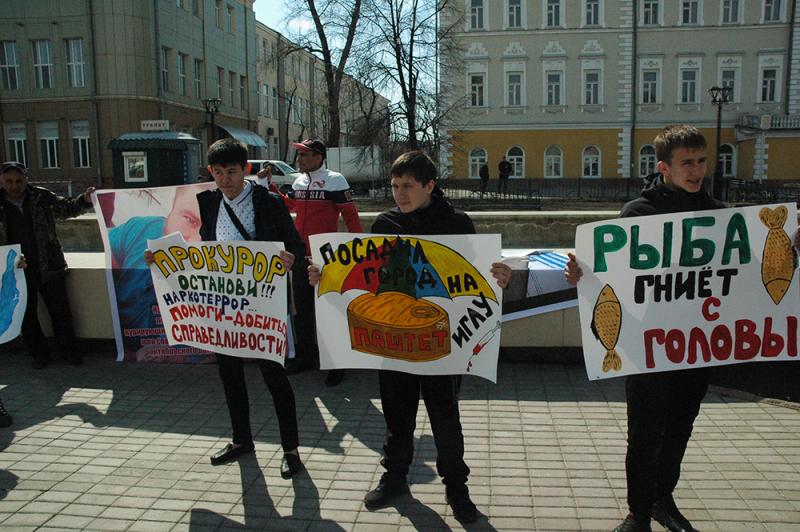 Жители Иркутска после митинга пожаловались Путину на наркоторговцев и «оборотней в погонах»