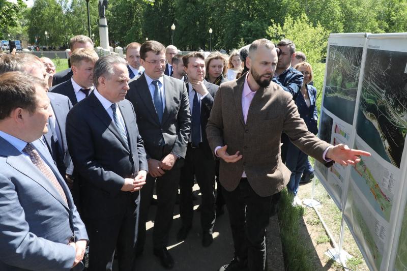 Виталий Мутко посоветовал согласовать концепцию благоустройства парка с нижегородцами