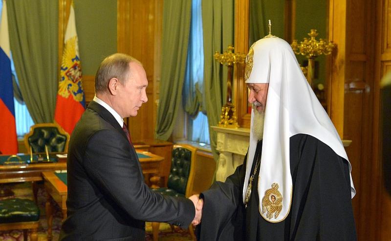 Путин и патриарх Кирилл