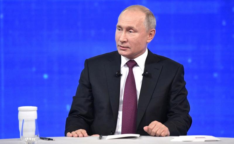 Путин о Зеленском: в КВН было смешно, сейчас – нет