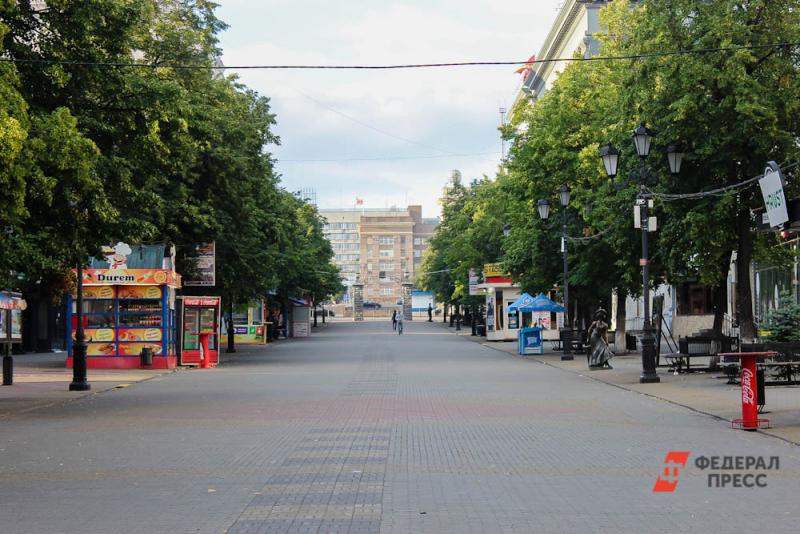Варламов прошелся в основном по центру города: по улице Ленина, Труда и Красной