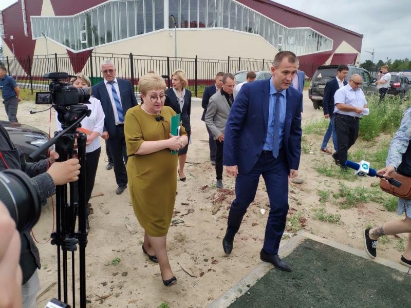 Андрей Трубецкой посетил поселок Барсово