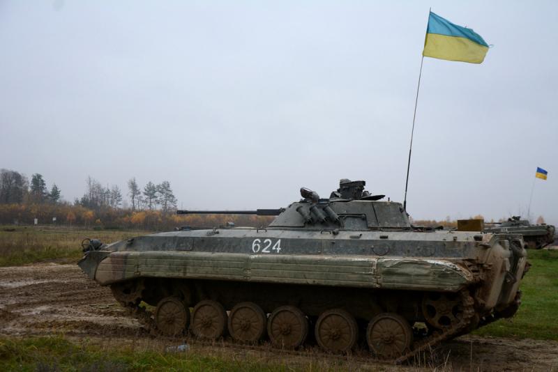 В Донбассе задержали пьяных украинских танкистов