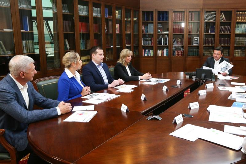 Губернатор Московской области Андрей Воробьев встретился с жителями Дмитровского городского округа
