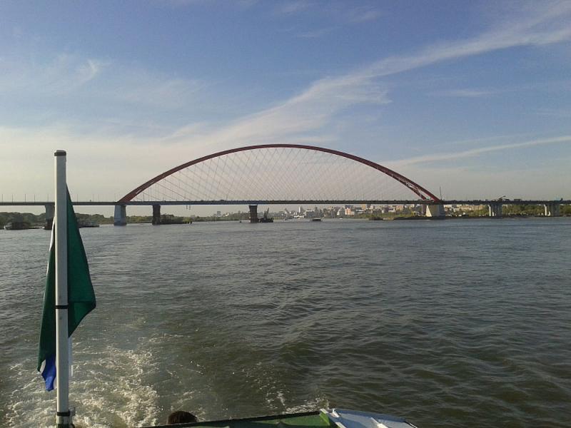 Бугринский мост – крупнейший в России мост арочного типа