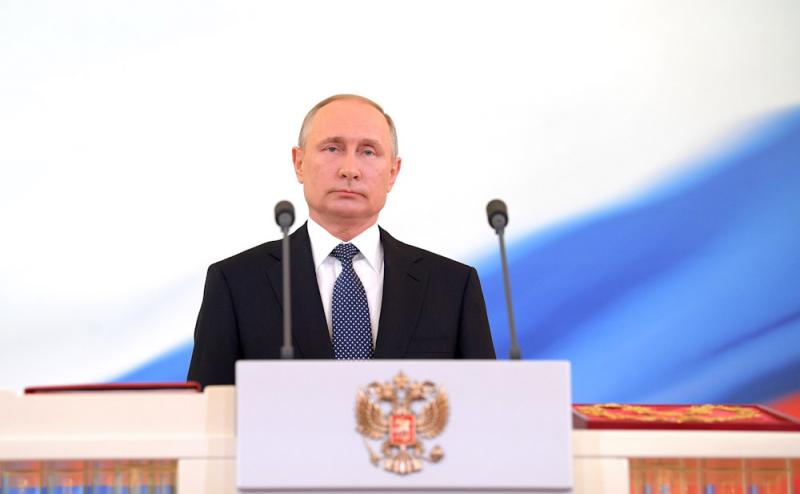 За неделю с 15 по 21 июля рейтинг одобрения Путина вырос на 0,9%