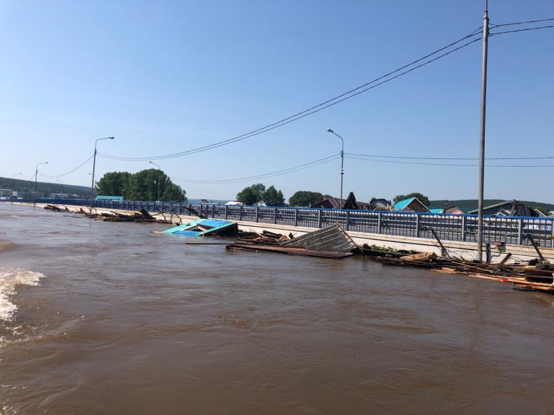 Тулун больше всех пострадал от наводнения