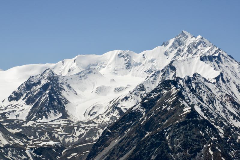 Группа из восьми туристов совершала восхождение на гору Ак-Тру Северо-Чуйского хребта