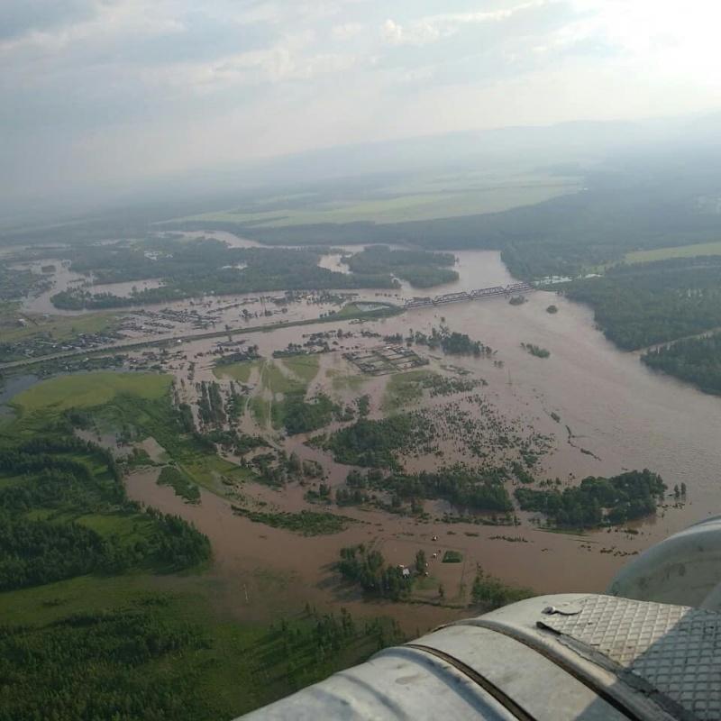 Наводнение в Приангарье