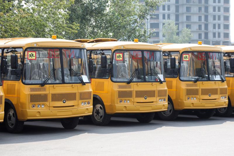 Автобусы были приобретены в рамках государственной программы «Развитие образования»