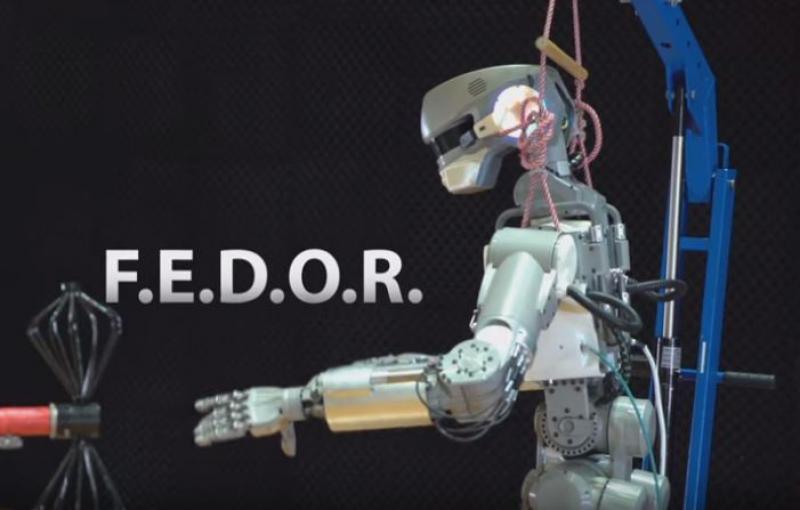 Робот «Федор» сможет работать там, где человеку опасно находиться
