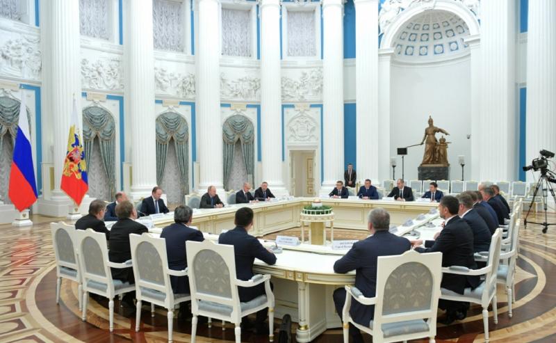 Встреча прошла с избранными 8 сентября губернаторами