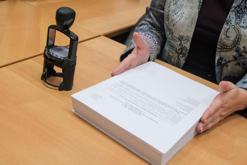 Это стандартная печать избирательной комиссии Екатеринбурга, которая используется в работе регулярно.