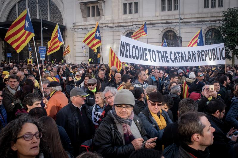 протесты в Испании