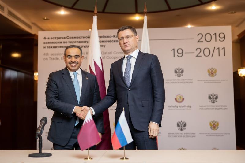 Министры Катара и России обсудили торгово-экономические отношения двух стран