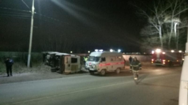 Три человека пострадали в ДТП с маршруткой в Туле