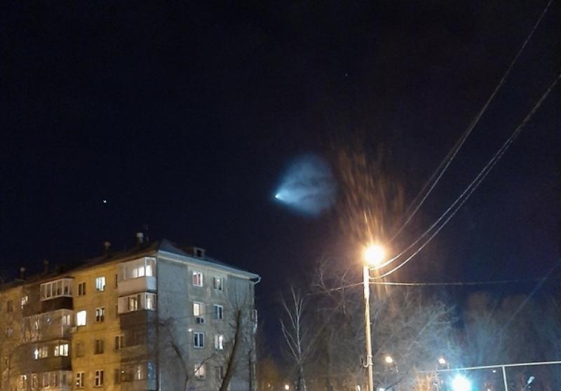 Изначально неизвестный объект в небе над Челябинском приняли за НЛО