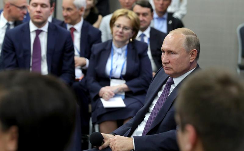 Владимир Путин посещает Калининградскую область