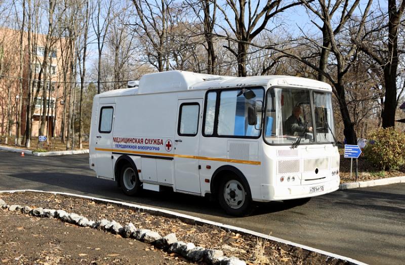 Машины на базе «ПАЗа» на данный момент находятся в автопарке краевого тубдиспансера
