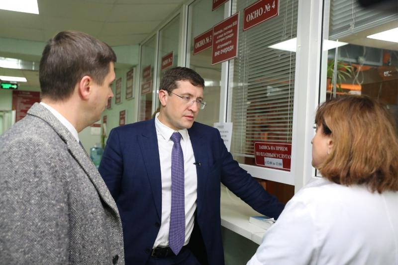 Глеб Никитин посетил Первомайскую центральную районную больницу