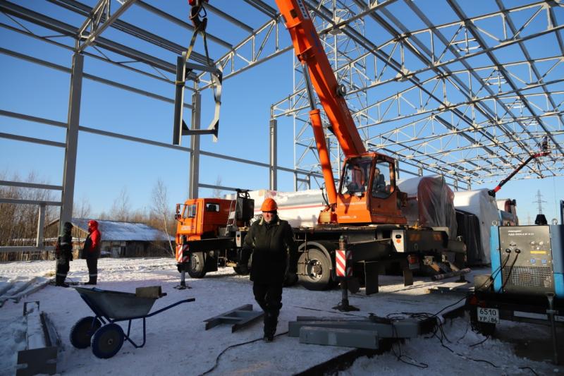 Энергетики строят новую котельную в восточной части Нижневартовска
