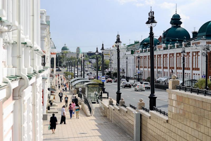 Любинский проспект считается историческим сердцем Омска
