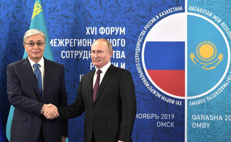 Президенты России и Казахстана приняли концепцию программы приграничного сотрудничества