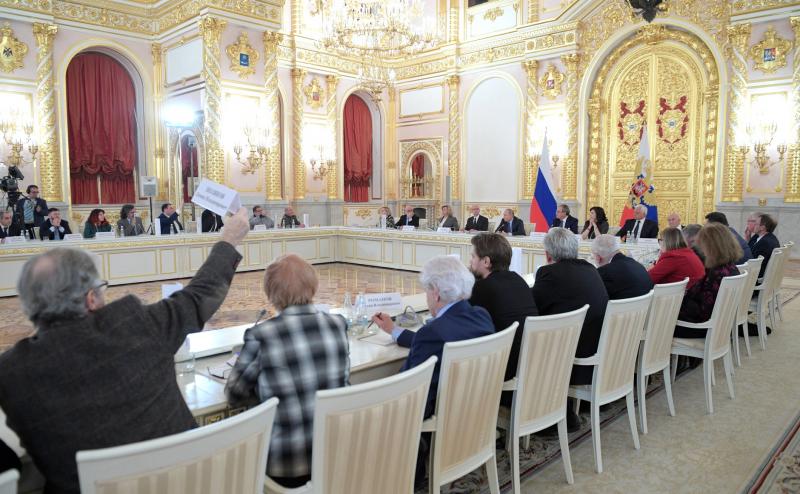 Президент России Владимир Путин провел заседание Совета по правам человека