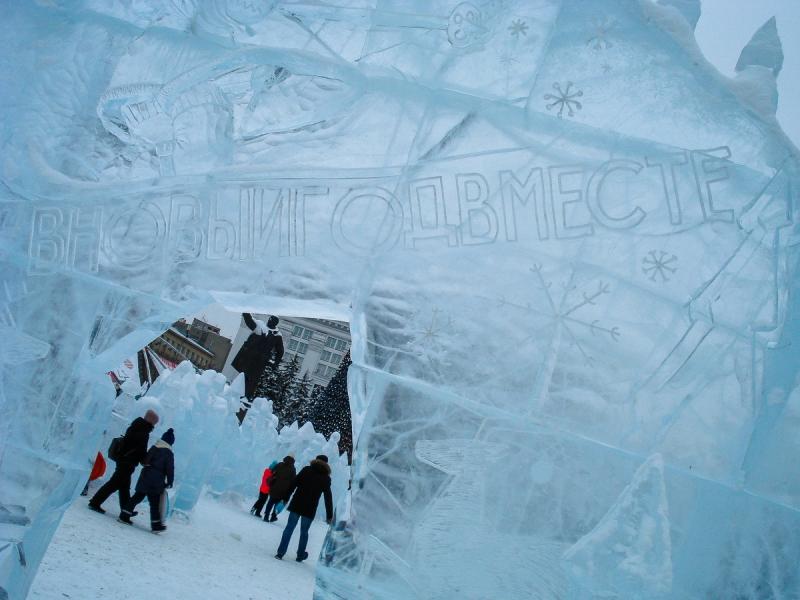 Праздничное открытие ледового городка на площади Советов в Кемерове состоится 26 декабря
