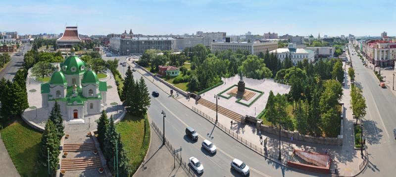 Жителям Омска удалось отстоять сквер, несмотря на предложенный Леонидом Полежаевым проект храма